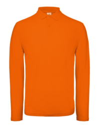 Polo T-shirt 100% Cotton Long Sleeve