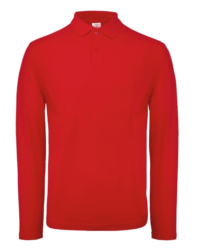Polo T-shirt 100% Cotton Long Sleeve