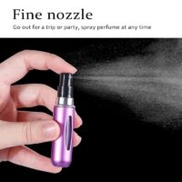 Fine Nozzle, go out for a trip or party, spray perfume at any time.