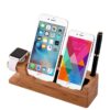 Bamboo Wooden Dock Stand