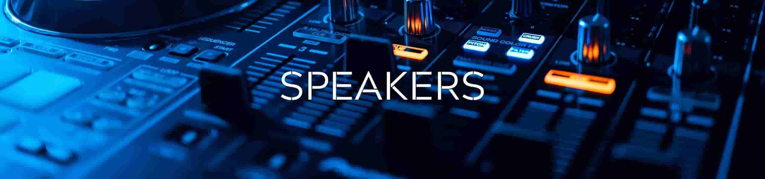 Speakers PMPROMO Banner Speakers