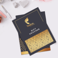 Flyers with Exclusive Foil Finishes