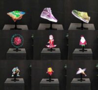 5D Hologram Advertising Projector HD Video