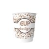 Printed Eco Paper Coffee Cups Double Walled