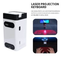 Laser Projection Keyboard, USB link bluetooth link laser projection keyboard support bluetooth HID bluetooth 3.0 and above is not required to install driver