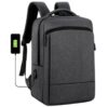Executive Computer Backpack in Dark Gray
