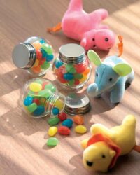 Glass Jar with Jellybeans