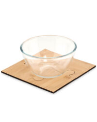 Bamboo Puzzle-Shaped Coasters
