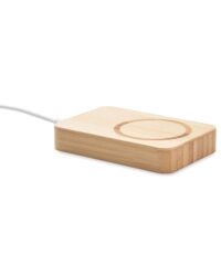 Bamboo Wireless Charger and Power Bank