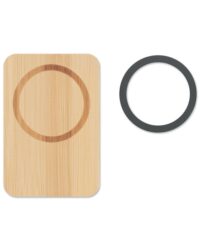 Bamboo Wireless Charger and Power Bank