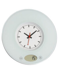 Kitchen Scale with Clock