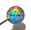 Holographic Packaging Stickers